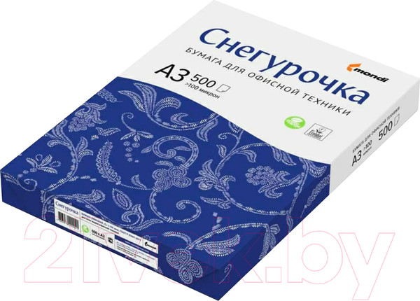 Изображение товара Бумага Снегурочка A3 80г/м / 979012 (500л)