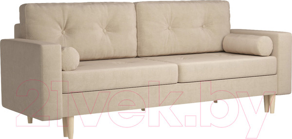Изображение товара Диван Mebel-Ars Евро Белфаст (рогожка бежевый)