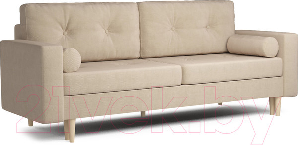 Изображение товара Диван Mebel-Ars Евро Белфаст (рогожка бежевый)