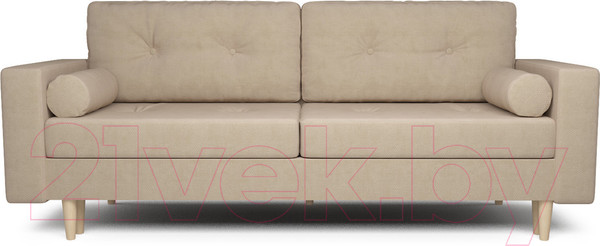Изображение товара Диван Mebel-Ars Евро Белфаст (рогожка бежевый)