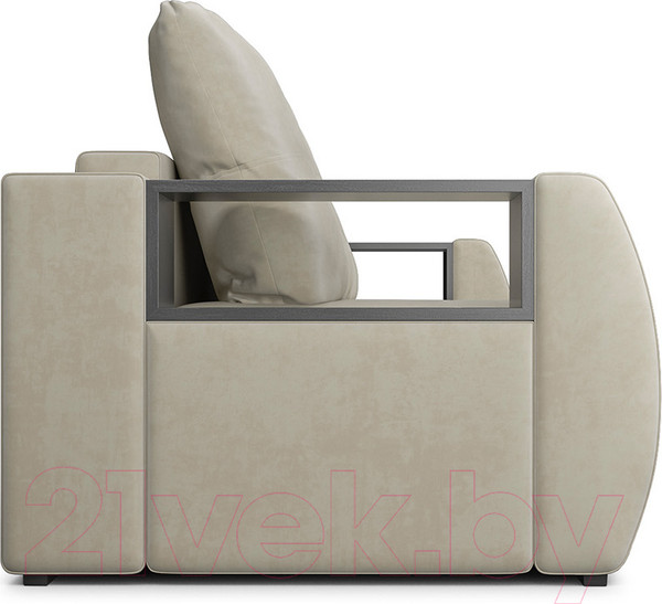 Изображение товара Диван Mebel-Ars Еврокнижка Мальтида (бархат бежевый/Star Velvet 6 Light Beige)