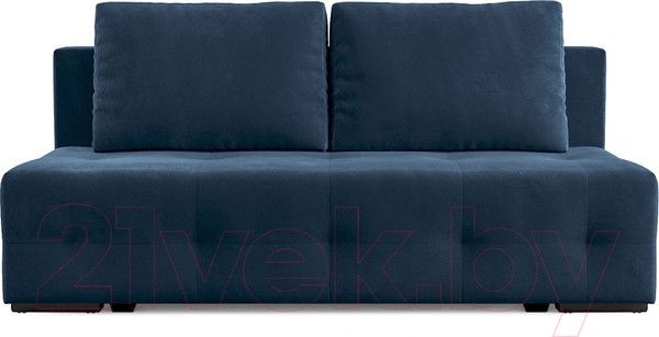 Изображение товара Диван Mebel-Ars Еврокнижка Марсель №1 (темно-синий Luna 034)