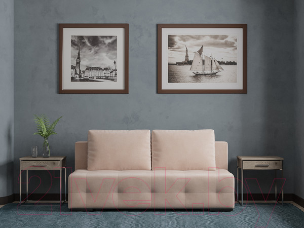 Изображение товара Диван Mebel-Ars Еврокнижка Марсель №1 (кордрой бежевый)