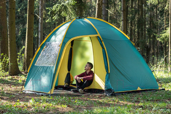 Изображение товара Палатка Coyote Vaal-4 v2 / CL-B15-4P-Green