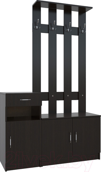 Изображение товара Секция в прихожую МДК СПР1 1970x1200x380 (венге)