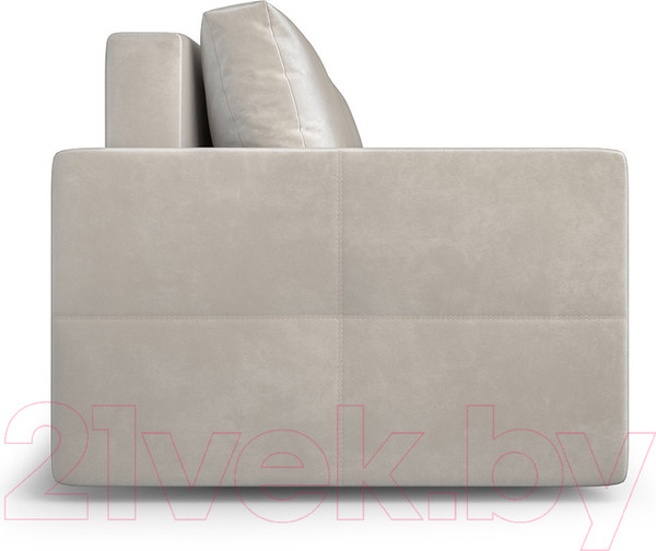 Изображение товара Диван Mebel-Ars Еврокнижка Марсель №2 (бархат бежевый/Star Velvet 6 Light Beige)