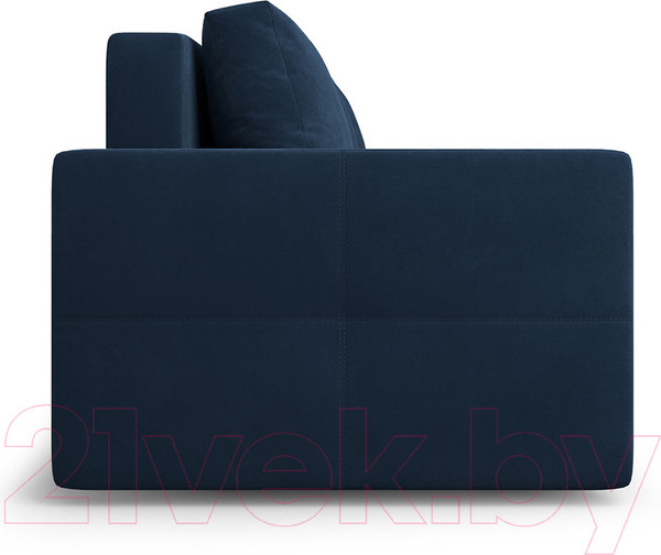 Изображение товара Диван Mebel-Ars Еврокнижка Марсель №2 (темно-синий Luna 034)