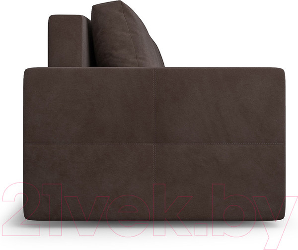 Изображение товара Диван Mebel-Ars Еврокнижка Марсель №2 (кордрой коричневый)