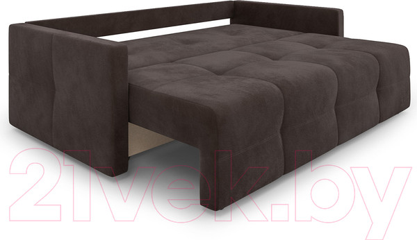 Изображение товара Диван Mebel-Ars Еврокнижка Марсель №2 (кордрой коричневый)