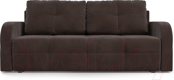 Изображение товара Диван Mebel-Ars Еврокнижка Марсель №3 (кордрой коричневый)