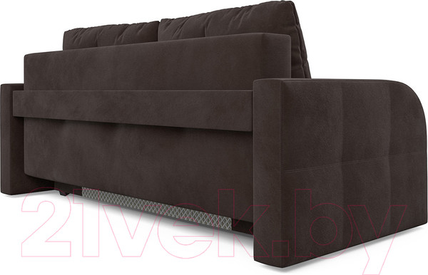 Изображение товара Диван Mebel-Ars Еврокнижка Марсель №3 (кордрой коричневый)