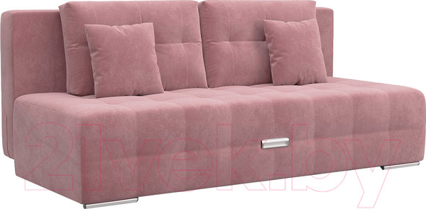 Изображение товара Диван Mebel-Ars Еврокнижка Марсель №4 (велюр пудра НВ-178/18)
