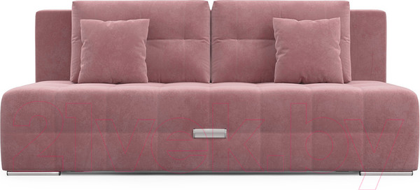 Изображение товара Диван Mebel-Ars Еврокнижка Марсель №4 (велюр пудра НВ-178/18)