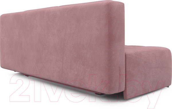 Изображение товара Диван Mebel-Ars Еврокнижка Марсель №4 (велюр пудра НВ-178/18)