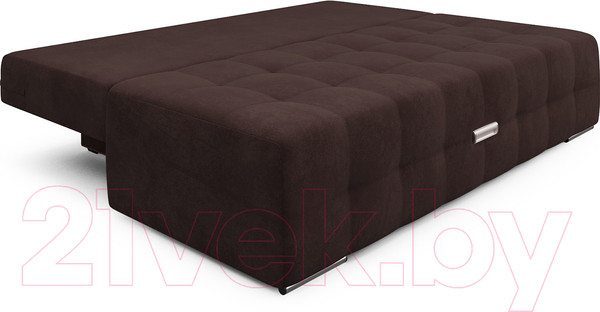 Изображение товара Диван Mebel-Ars Еврокнижка Марсель №4 (велюр шоколадный HB-178/16)
