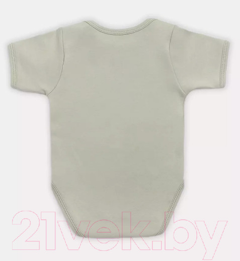 Изображение товара Набор боди для малышей Rant Hugs And Kisses / 62-68 (2шт, Light Green, р.68)