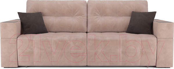 Изображение товара Диван Mebel-Ars Еврокнижка Венеция (кордрой бежевый)