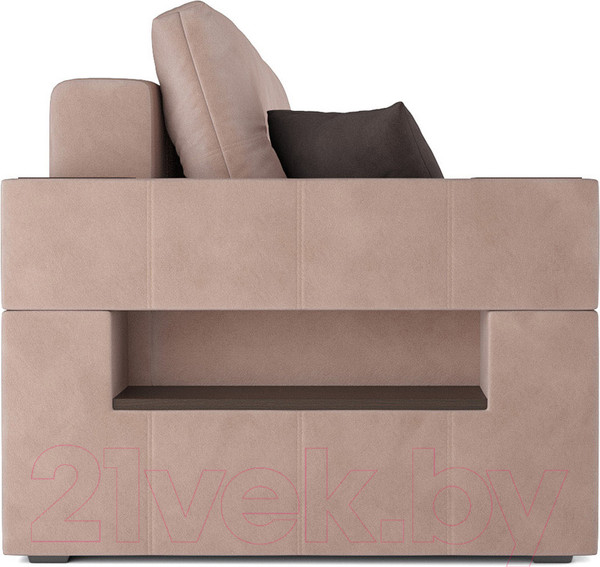 Изображение товара Диван Mebel-Ars Еврокнижка Венеция (кордрой бежевый)
