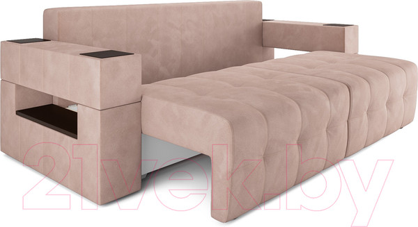 Изображение товара Диван Mebel-Ars Еврокнижка Венеция (кордрой бежевый)