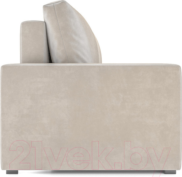 Изображение товара Диван Mebel-Ars Еврокнижка Поло (бархат бежевый/Star Velvet 6 Light Beige)