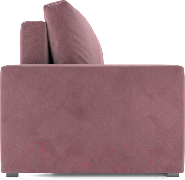 Изображение товара Диван Mebel-Ars Еврокнижка Поло (велюр пудра НВ-178 18)