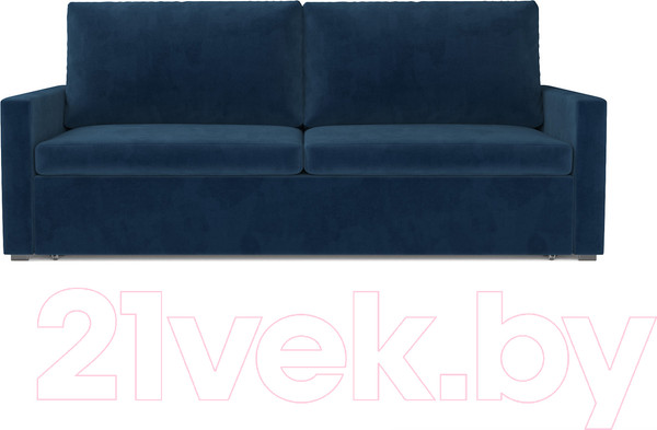 Изображение товара Диван Mebel-Ars Еврокнижка Поло (темно-синий Luna 034)