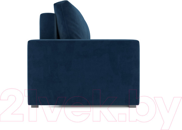 Изображение товара Диван Mebel-Ars Еврокнижка Поло (темно-синий Luna 034)