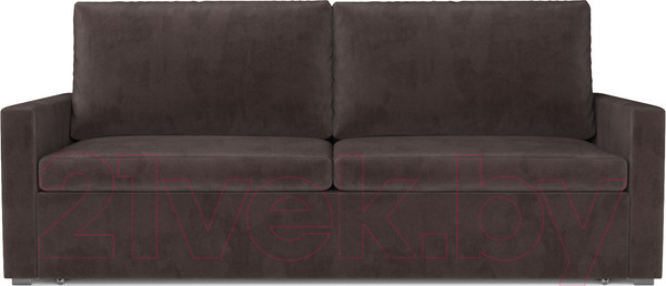 Изображение товара Диван Mebel-Ars Еврокнижка Поло (кордрой коричневый)