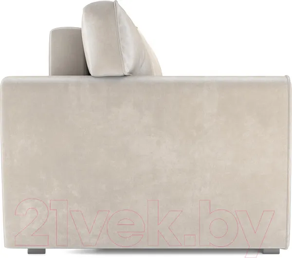 Изображение товара Диван Mebel-Ars Еврокнижка Оскар (бархат бежевый/Star Velvet 6 Light Beige)
