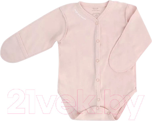 Изображение товара Набор боди для малышей Rant Hugs And Kisses / 67 (2шт, Soft Pink, р.56)