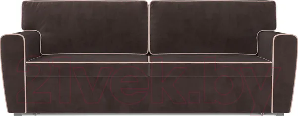 Изображение товара Диван Mebel-Ars Еврокнижка Оскар (кордрой коричневый)