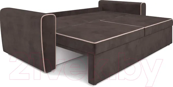 Изображение товара Диван Mebel-Ars Еврокнижка Оскар (кордрой коричневый)