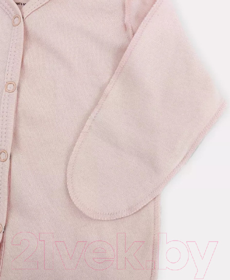 Изображение товара Набор комбинезонов для малышей Rant Hugs And Kisses / 16-56 (2шт, Soft Pink, р.56)