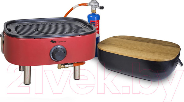 Изображение товара Газовый гриль Sahara Mini BBQ/ MINIEW-SS (серебристый)
