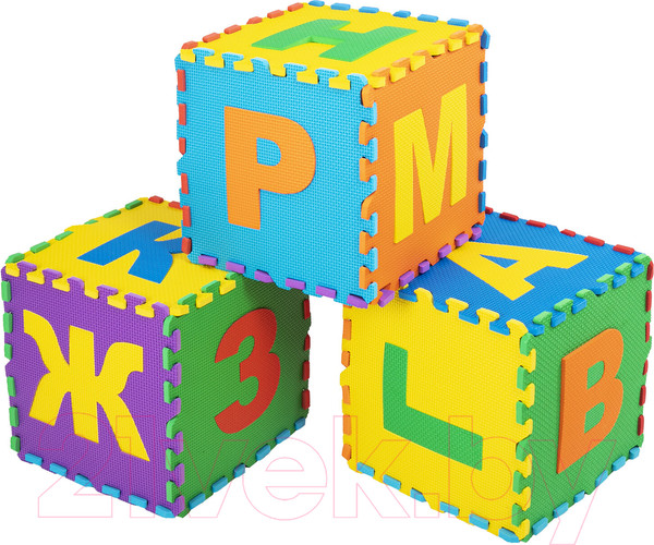 Изображение товара Коврик-пазл Юнландия Алфавит / 664657