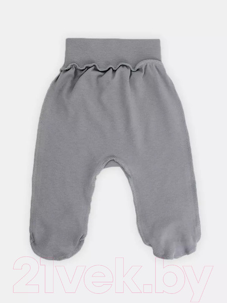 Изображение товара Набор ползунков Rant Hugs And Kisses / 33-56 (2шт, Arctic Grey, р.56)