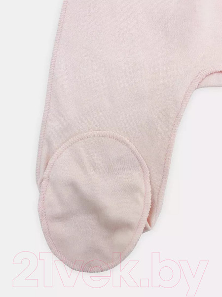 Изображение товара Набор ползунков Rant Hugs And Kisses / 33-56 (2шт, Soft Pink, р.56)