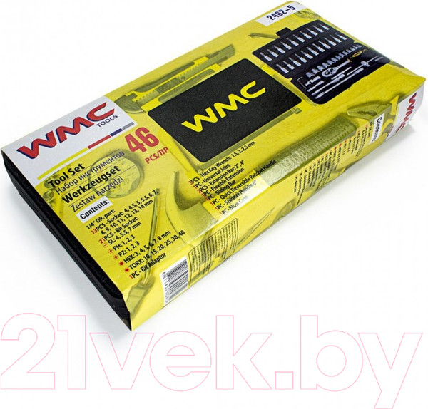 Изображение товара Универсальный набор инструментов WMC Tools 2462-5New(50442)