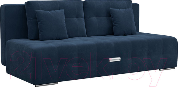 Изображение товара Диван Mebel-Ars Еврокнижка Марсель №4 (темно-синий Luna 034)
