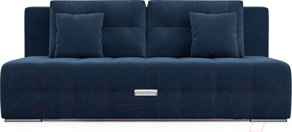 Изображение товара Диван Mebel-Ars Еврокнижка Марсель №4 (темно-синий Luna 034)