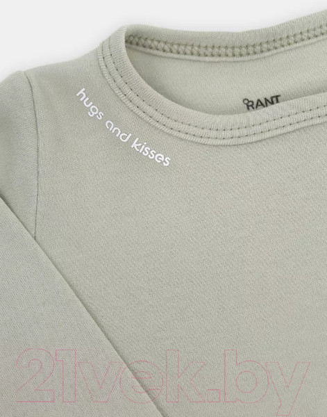 Изображение товара Распашонка Rant Hugs And Kisses / 53-74 (Light Green, р.74)
