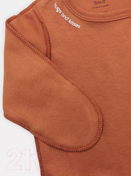 Изображение товара Распашонка Rant Hugs And Kisses / 54-56 (Curry Brown, р.56)