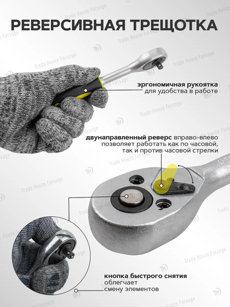 Изображение товара Универсальный набор инструментов WMC Tools 2462-5EURO(51116)