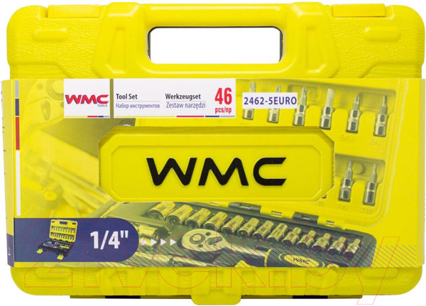 Изображение товара Универсальный набор инструментов WMC Tools 2462-5EURO(51116)