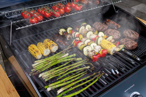 Изображение товара Газовый гриль Sahara 3 Burner Oak BBQ / S350EW-ST (дымчатый/дуб)