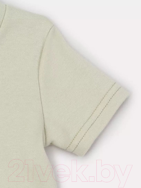 Изображение товара Футболка для малышей Rant Hugs And Kisses / 46-74 (2шт, Light Green, р.74)