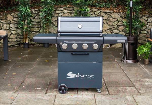 Изображение товара Газовый гриль Sahara X450 4 Burner BBQ / X450EW-ST (серый)