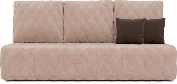 Изображение товара Диван Mebel-Ars Еврокнижка Роял (кордрой бежевый)