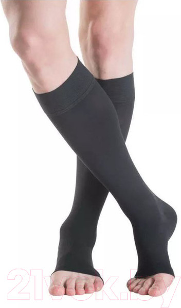 Изображение товара Гольфы компрессионные Sigvaris Essential Classical / 28581 (M+ Long, черный)