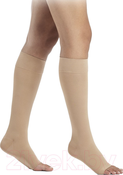 Изображение товара Гольфы компрессионные Sigvaris Essential Classical / 33904 (M+ Short, бежевый)